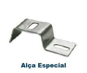 Conjunto com afastamento Alça especial) Usado para prolongar o afastamento